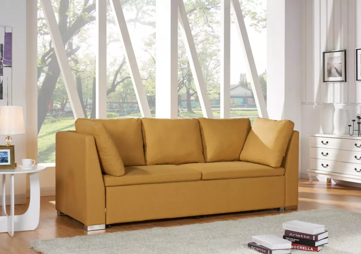 armrests ilə Sofa 