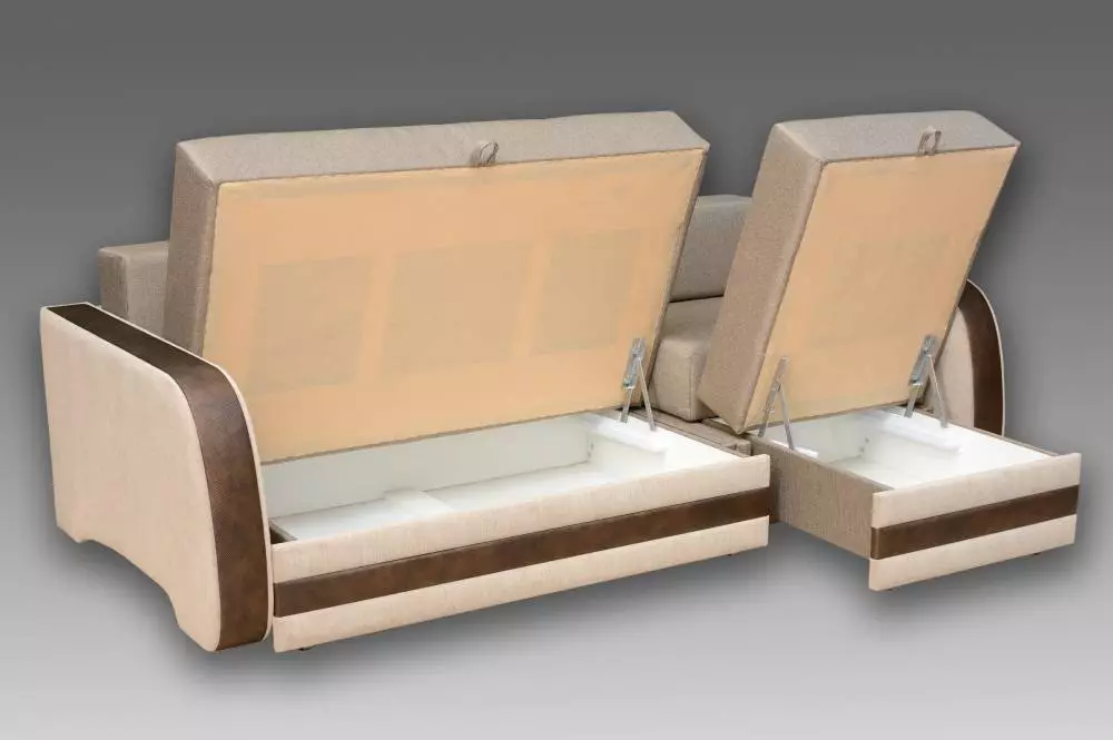 armrests ilə Sofa 