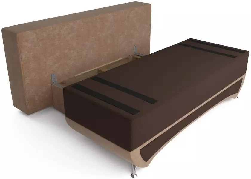 Hoe kieze in Eurobook-sofa mei in maitiidblok? Ûnôfhinklik en ôfhinklik blok yn in sofa mei in sliepplak, hoeke en direkte modellen 8938_31