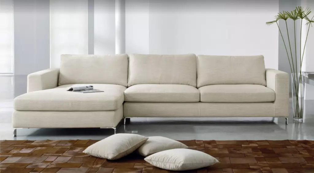 Sofa thấp (22 ảnh): Góc và các mô hình khác có độ vừa thấp, với lưng và không có nó, mô hình gấp nhỏ và lớn 8966_16