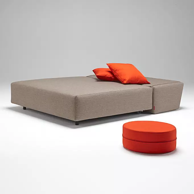 Sofa thấp (22 ảnh): Góc và các mô hình khác có độ vừa thấp, với lưng và không có nó, mô hình gấp nhỏ và lớn 8966_8