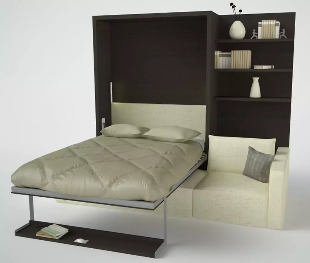 Подъемная кровать с диваном в спб