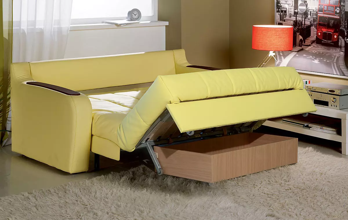 Naprawa mechanizmu sofa: Wymień mechanizmy transformacji składanej sofy i 