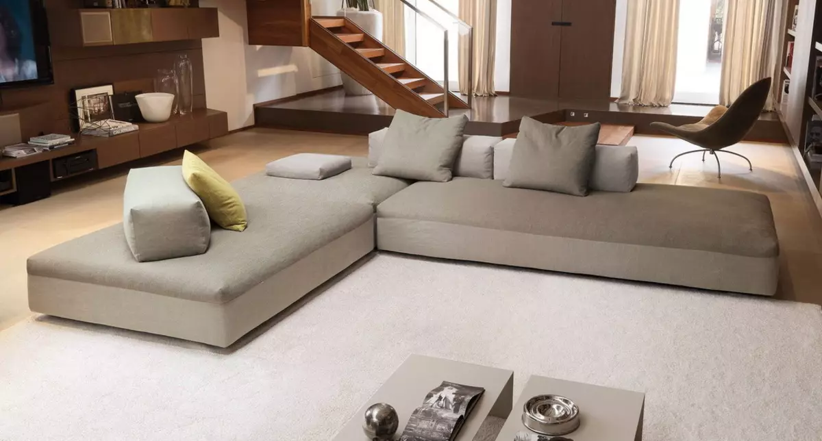 Καναπές με κουτί για λινό: Επιλέξτε ένα πτυσσόμενο καναπέ-κρεβάτι με συρτάρια, διπλό και ενιαίο καναπέ 8978_15