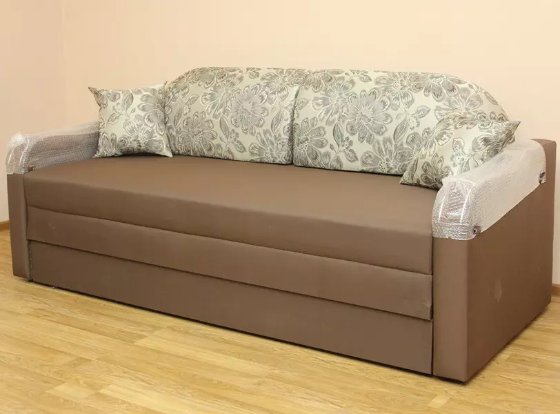 Sofa nwere igbe maka linen: Họrọ akwa sofa na-ese ihe, okpukpu abụọ na otu sofa 8978_16