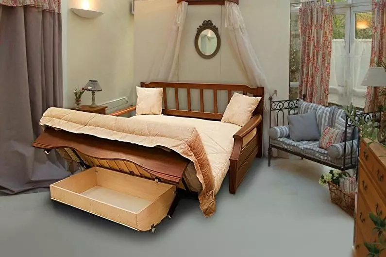Sofás camas (91 fotos): Como elixir un plegado de cama recta ou modular, con brazos e sen eles? Modelos de 120 cm de ancho e outros tamaños 8979_48