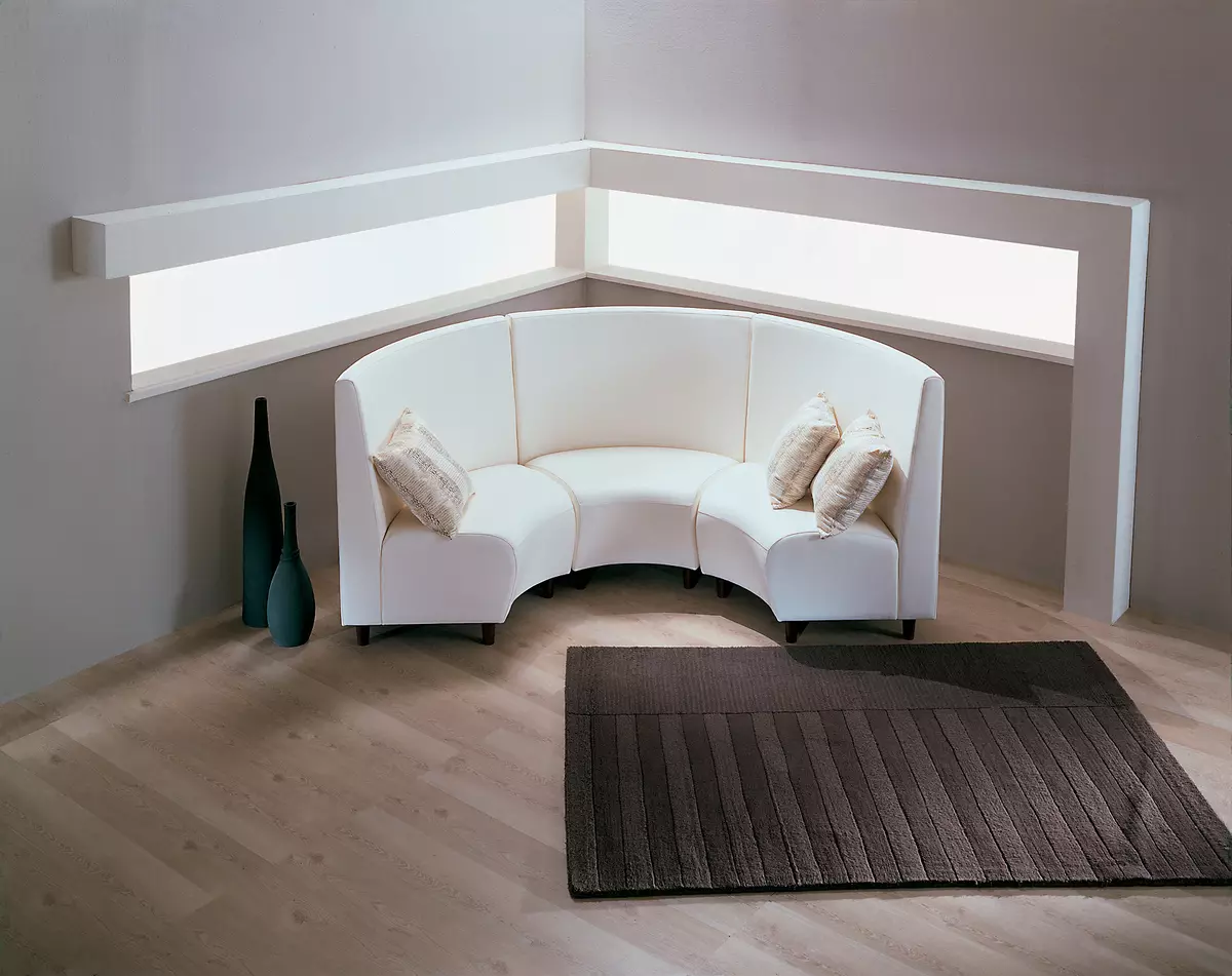 Mała rozkładana sofa: mini i kompaktowe małe łóżka sofy 120 cm szerokości i więcej, rozmiary modeli składanych 8989_10