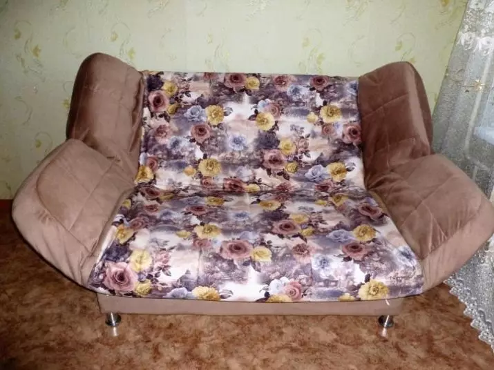 Sofá pequeno cama: mini e compactos de sofás de pequenas dimensións de 120 cm de ancho e máis, tamaños de modelos plegables 8989_17