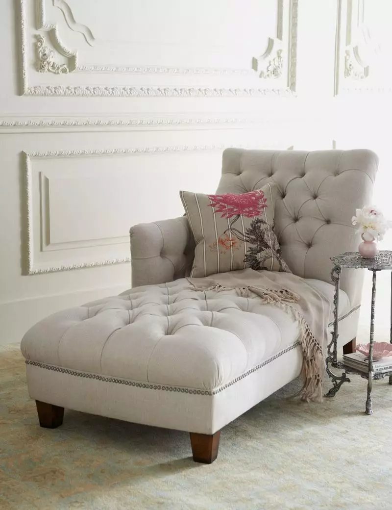 Small amben sofa: mini lan kompak cilik-ukuran sofas-kasur 120 cm lebar lan liyane, ukuran model lempitan 8989_21