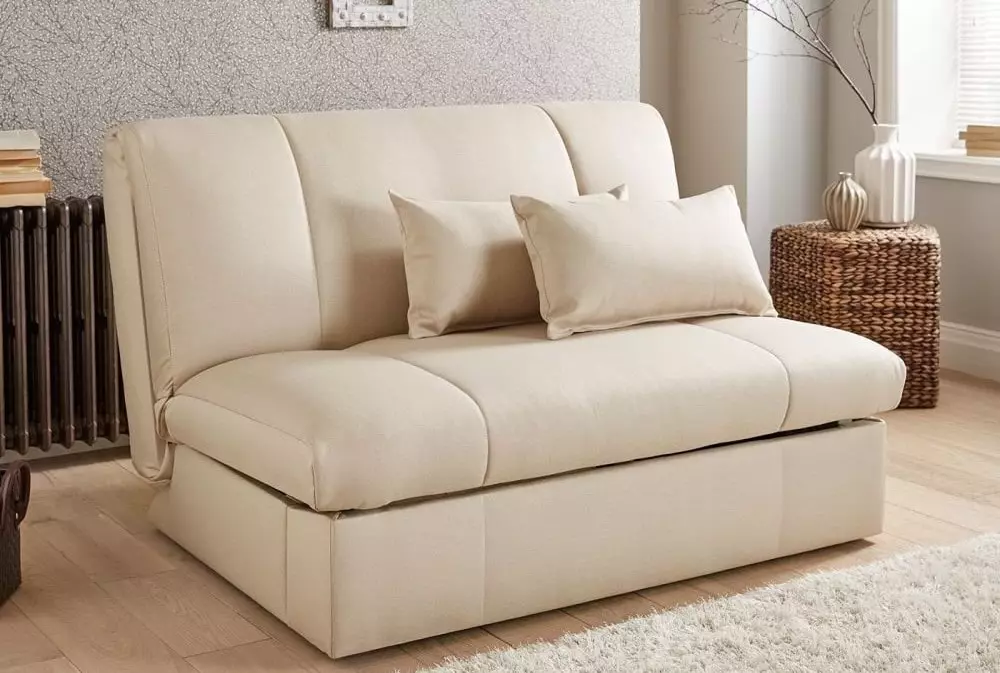 Giường sofa nhỏ: Ghế sofa nhỏ nhỏ và nhỏ gọn rộng 120 cm rộng và nhiều hơn nữa, kích cỡ của các mô hình gấp 8989_9