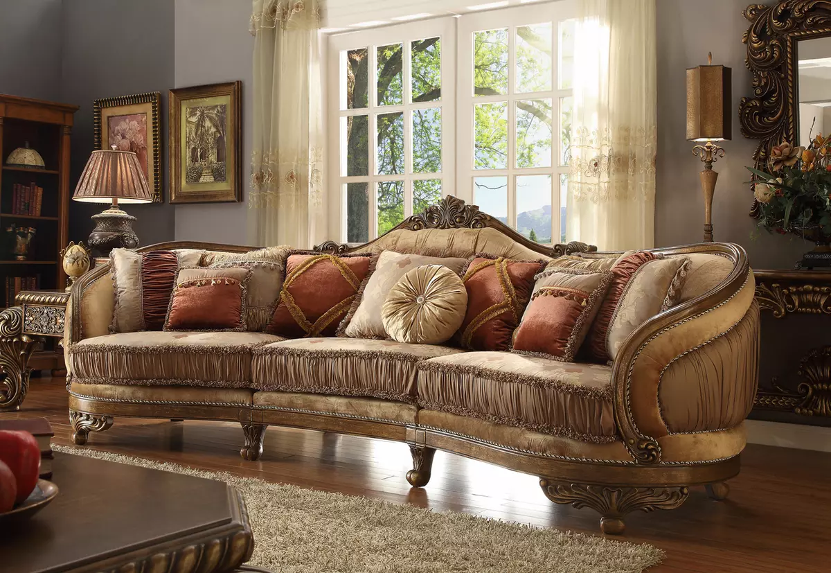 Sofas malefaka (sary 53): Misafidiana sofa malefaka sy tsara tarehy malefaka 8992_34