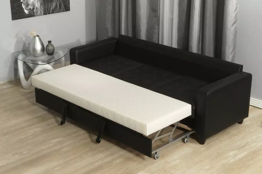 Sofa dengan blok spring bebas: apakah mata air bebas? Sudut, sofa lurus dan modular. Apa yang lebih baik untuk tidur? Ulasan 8994_19