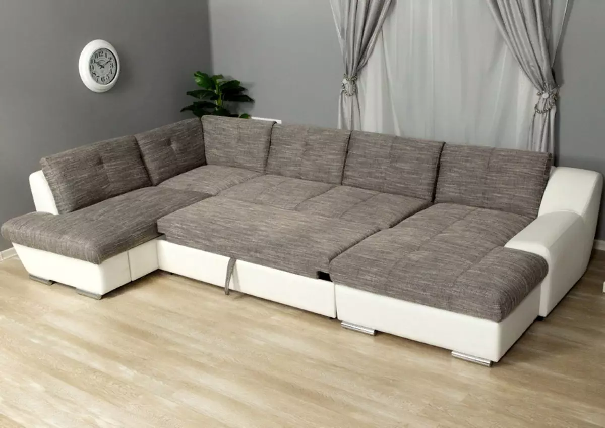 Sofa dengan blok spring bebas: apakah mata air bebas? Sudut, sofa lurus dan modular. Apa yang lebih baik untuk tidur? Ulasan 8994_30