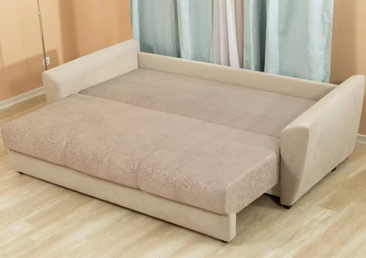 Sofa dengan blok spring bebas: apakah mata air bebas? Sudut, sofa lurus dan modular. Apa yang lebih baik untuk tidur? Ulasan 8994_33