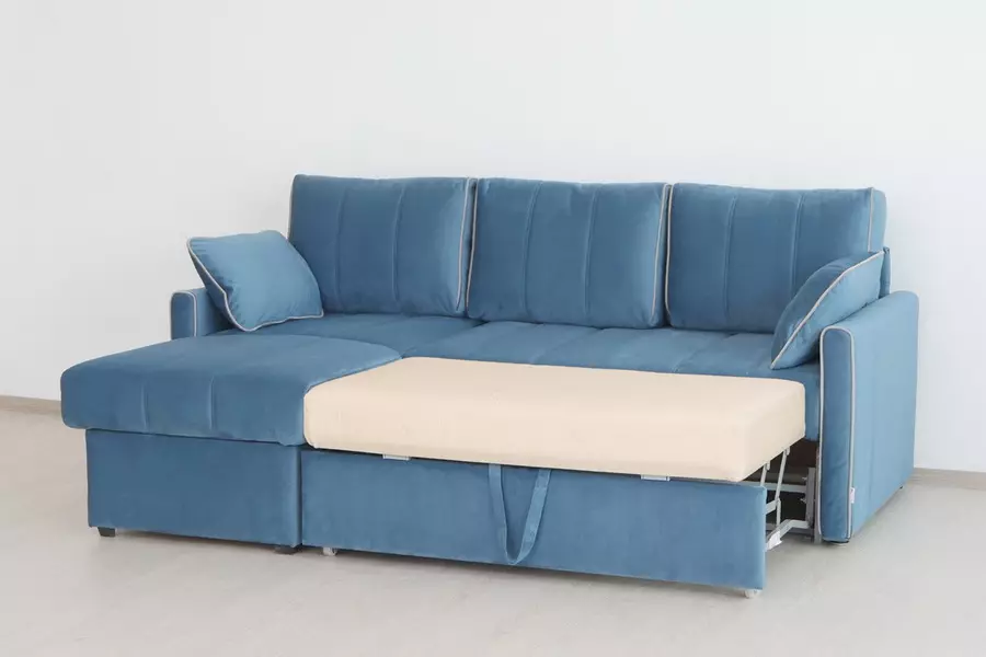 Sofa dengan blok spring bebas: apakah mata air bebas? Sudut, sofa lurus dan modular. Apa yang lebih baik untuk tidur? Ulasan 8994_39