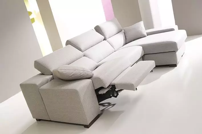 Sofa với một bộ điều thanh cơ chế: Với một nơi ngủ và thẳng, với nhà quảng cáo điện, cho rạp hát tại nhà, đôi và gấp ba 8996_27