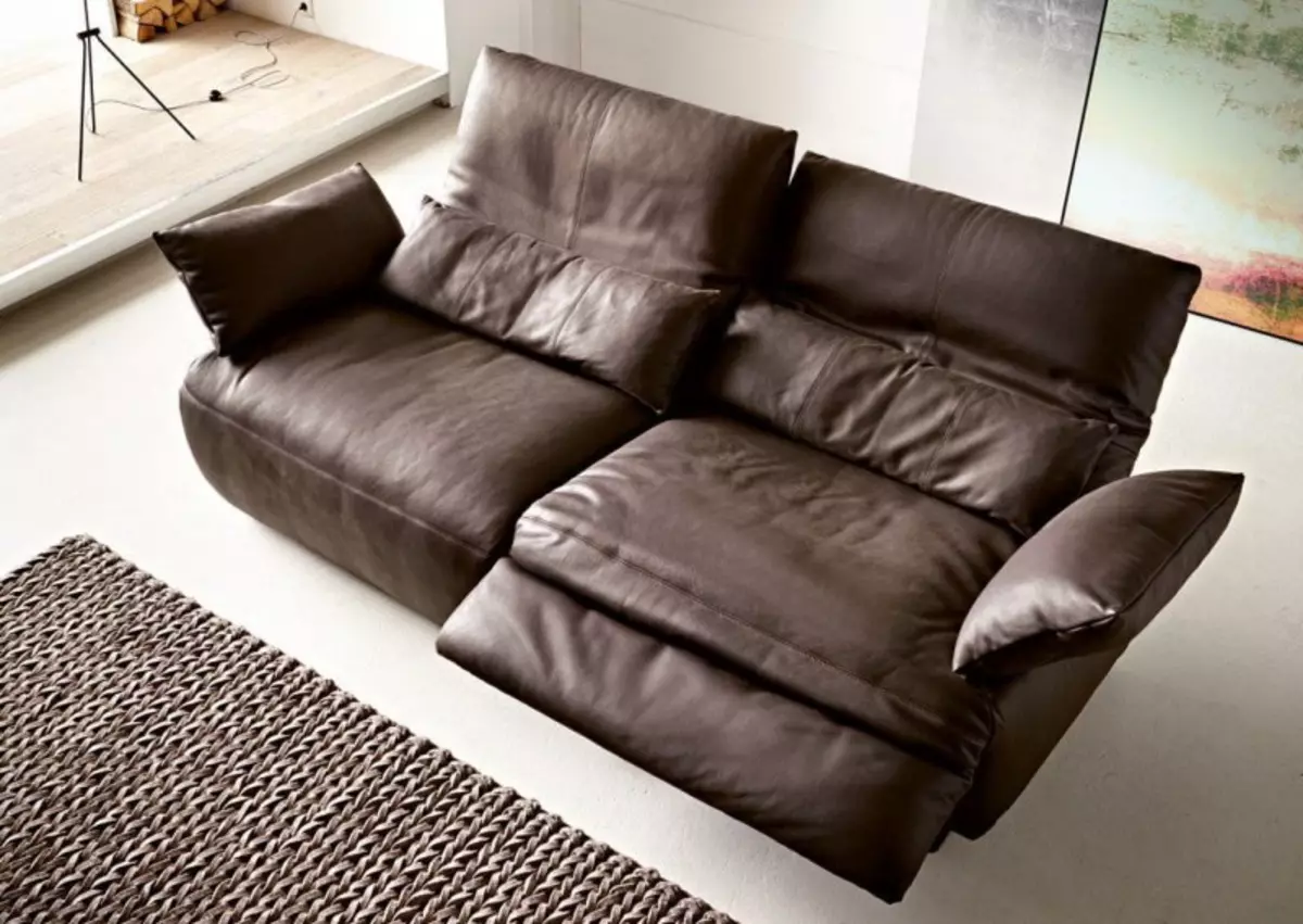 Sofa with a mechanism Adverter: with a sleeping place of corner and straight, with electric advertiser, for home theater, double and triple 8996_36
