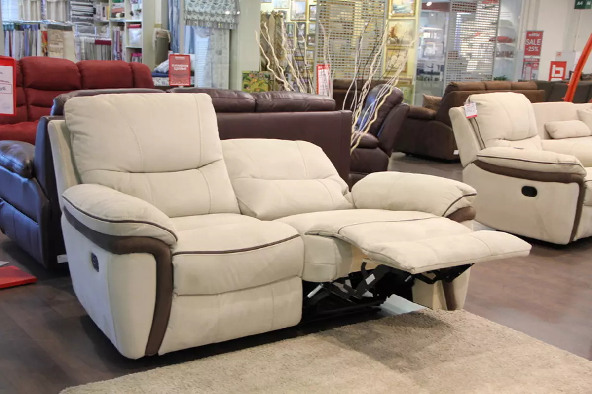 Sofa with a mechanism Adverter: with a sleeping place of corner and straight, with electric advertiser, for home theater, double and triple 8996_42