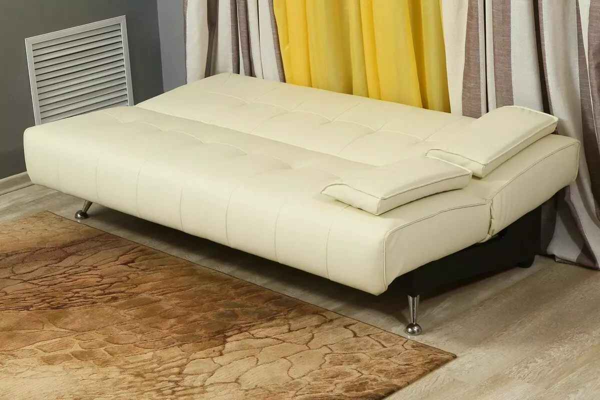 Katil sofa dengan tilam ortopedik: memilih untuk menggunakan harian roll-out dan sofa lipat dengan tilam musim bunga dan anatomi 8999_28