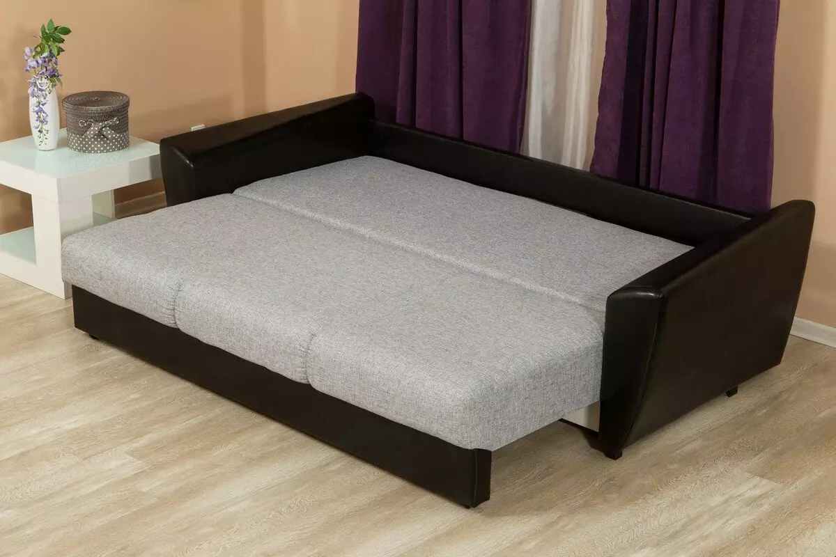Giường sofa với một tấm nệm chỉnh hình: Chọn để sử dụng hàng ngày Sofa lăn và gấp ghế sofa với lò xo và nệm giải phẫu 8999_30
