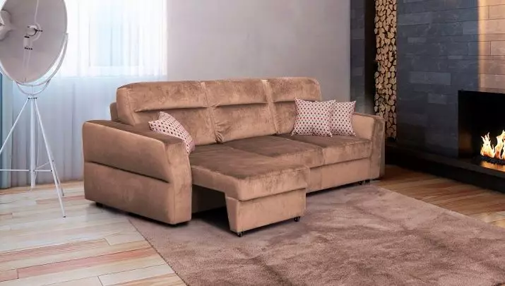 Katil sofa dengan tilam ortopedik: memilih untuk menggunakan harian roll-out dan sofa lipat dengan tilam musim bunga dan anatomi 8999_61