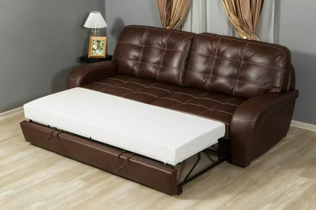 沙發床配有矯形床墊：選擇日常使用帶彈簧和解剖床墊的滾動和折疊沙發 8999_81