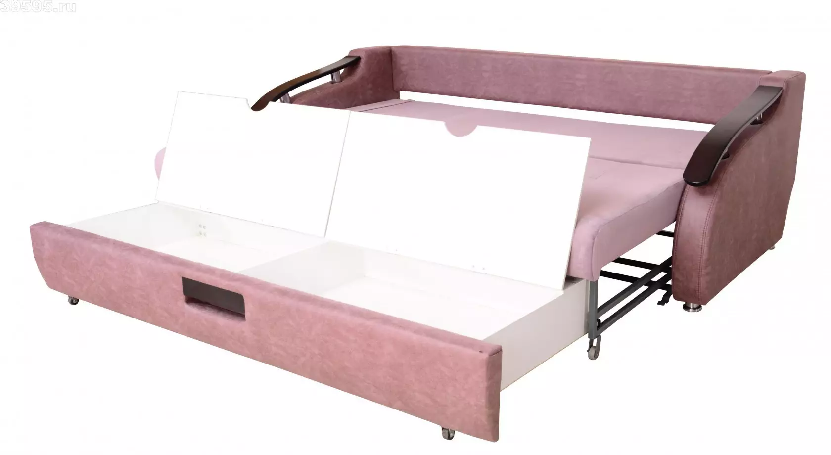 Katil sofa dengan tilam ortopedik: memilih untuk menggunakan harian roll-out dan sofa lipat dengan tilam musim bunga dan anatomi 8999_87