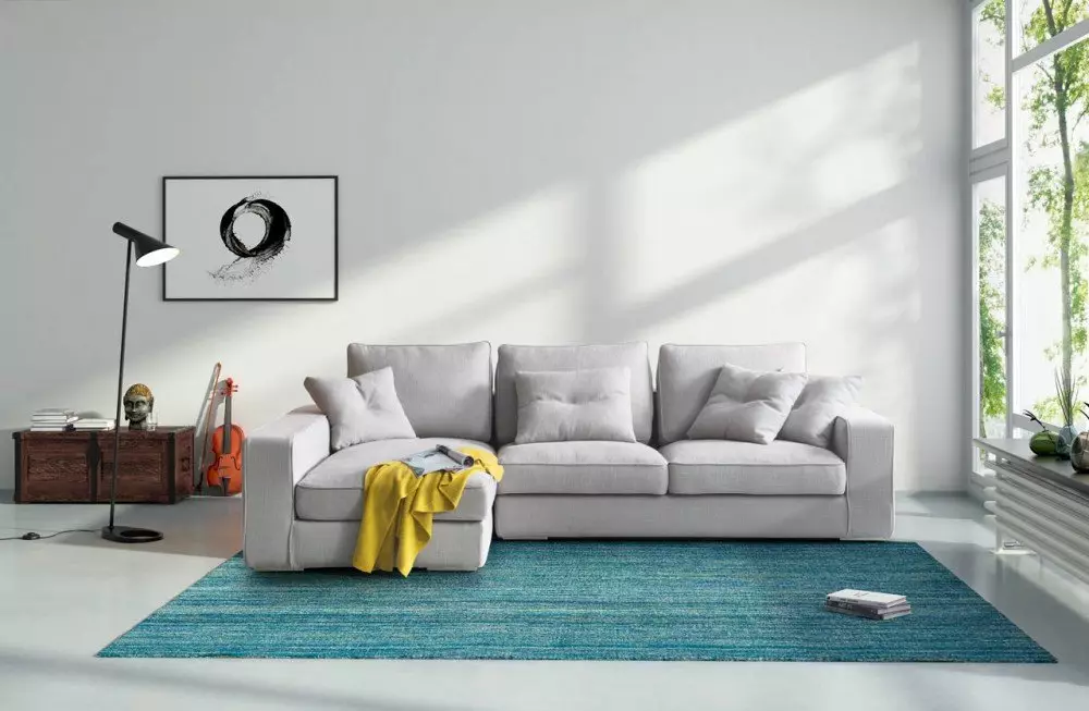Como escolher um sofá? 62 Foto melhor soft sofás para casa, onde há um gato, conselhos especializados em um sofá sólido para sono constante 9001_26