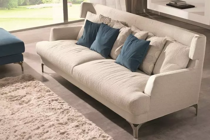 Ikke-stabile sofaer: Dobbelt lige og hjørne sofaer, andre ikke-signable modeller til søvn og rekreation 9003_23