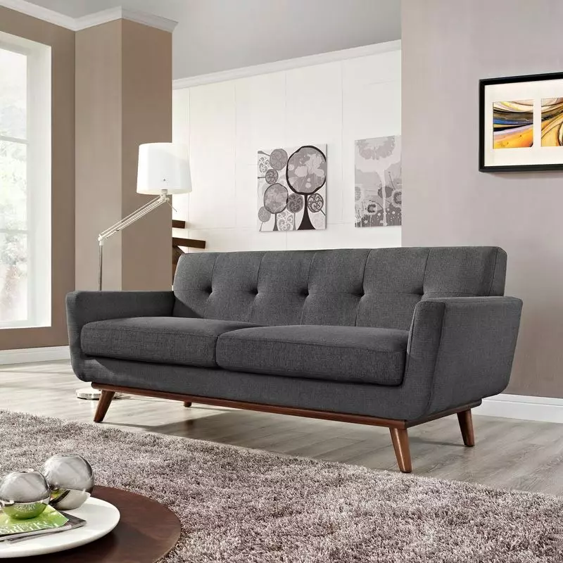 Нерозкладні дивани: двомісний прямий і кутовий дивани, інші не розкладаються моделі для сну і відпочинку 9003_28
