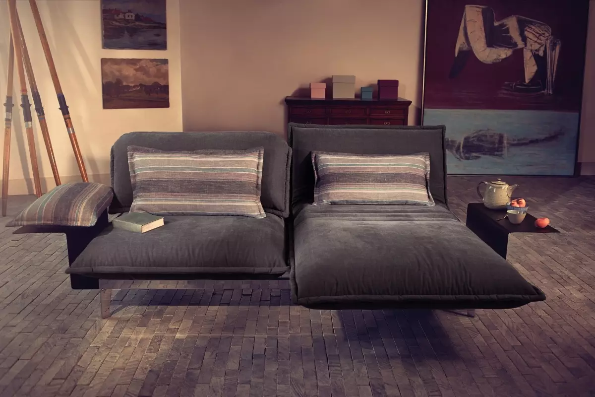 Sofa terbaik untuk tidur harian: Penarafan model untuk tidur untuk setiap hari. Firma teratas. Maklumbalas Pelanggan 9005_15