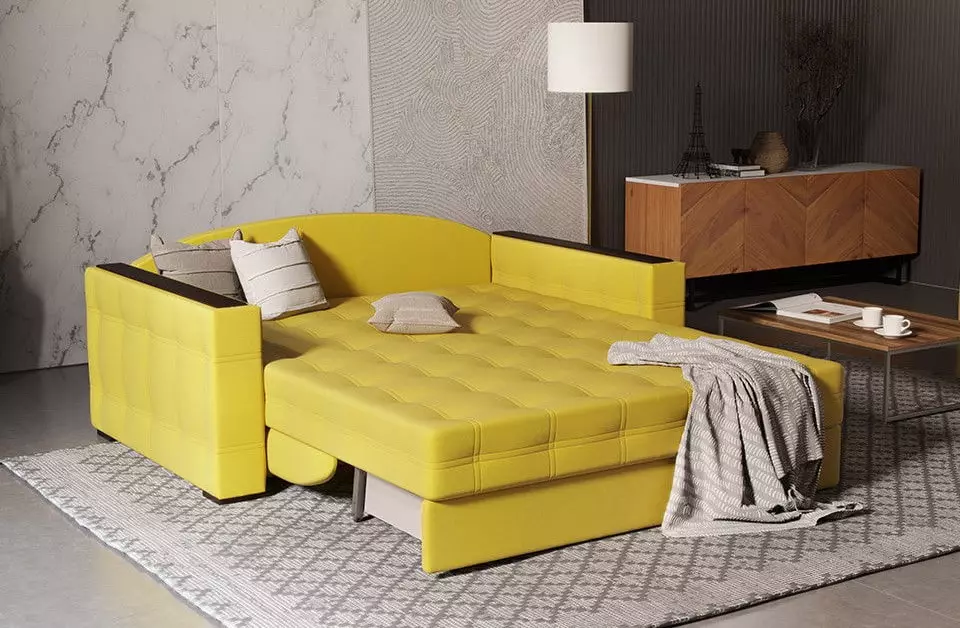 Sofa terbaik untuk tidur harian: Penarafan model untuk tidur untuk setiap hari. Firma teratas. Maklumbalas Pelanggan 9005_5
