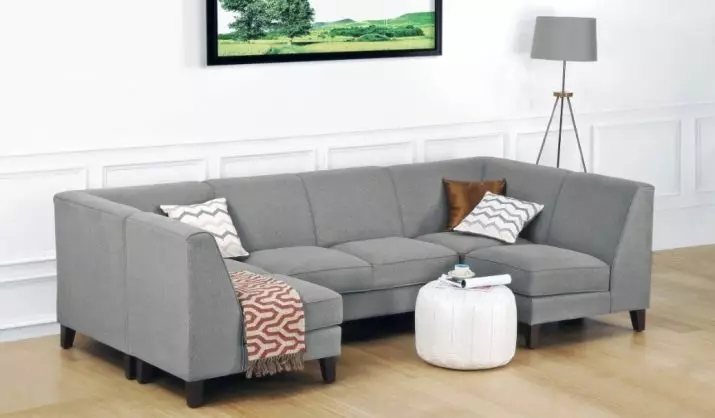 Tilepan Double Sofas: ukuran, milih hiji sofa tilepan 2-seater 9015_16