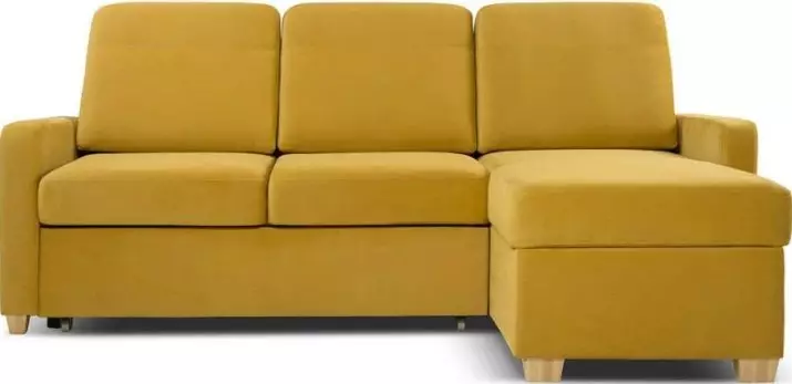 Tilepan Double Sofas: ukuran, milih hiji sofa tilepan 2-seater 9015_18