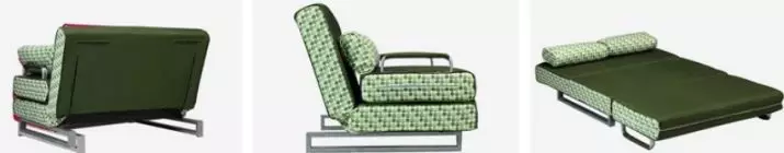 Tilepan Double Sofas: ukuran, milih hiji sofa tilepan 2-seater 9015_25