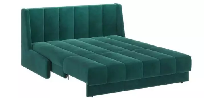 I-Direct Sofas nge-Dolphin Mechanism (izithombe ezingama-58): Ukubuka konke kwamamodeli okukhishwa ngamabhokisi elineni nemibhede, izinzuzo kanye nokubi kwefenisha, imibala ye-topical nendawo yokuhlala ngaphakathi 9018_43