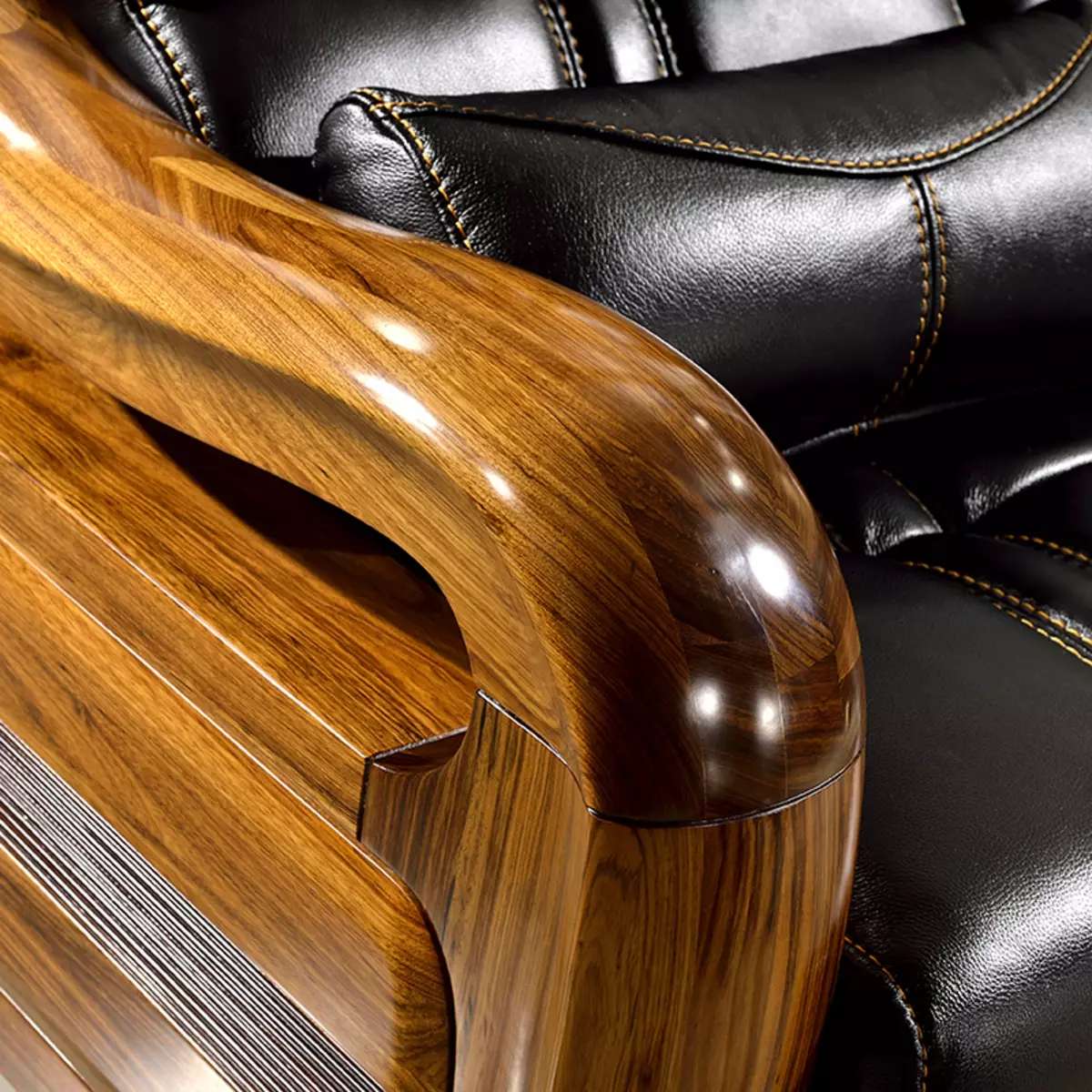 sofás de madera: a partir de una matriz de pino y haya, los modelos en el marco y de madera con espalda, plegable sofás angulares y rectos unprofinal 9023_20