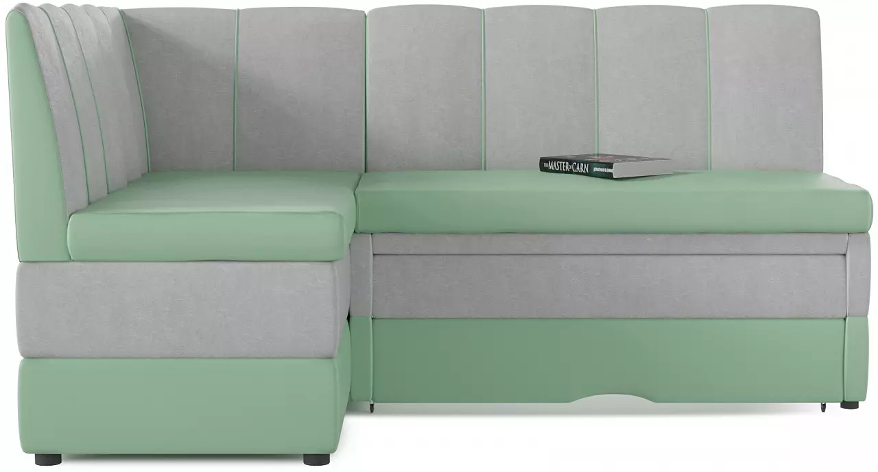 Kaum sofas nrog Dolphin Mechanism: Lub rooj zaum txaj nrog lub qhov chaw pw thiab tsis muaj armrests, hauv cov style ntawm niaj hnub thiab lwm yam 9028_11