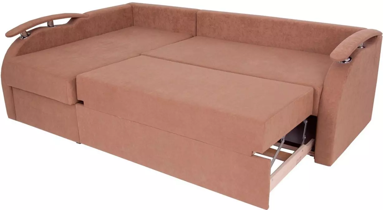 Ъглови дивани с Dolphin механизъм: разтегателен диван с голямо място за спане и без подлакътници, в стила на съвременната и други 9028_12