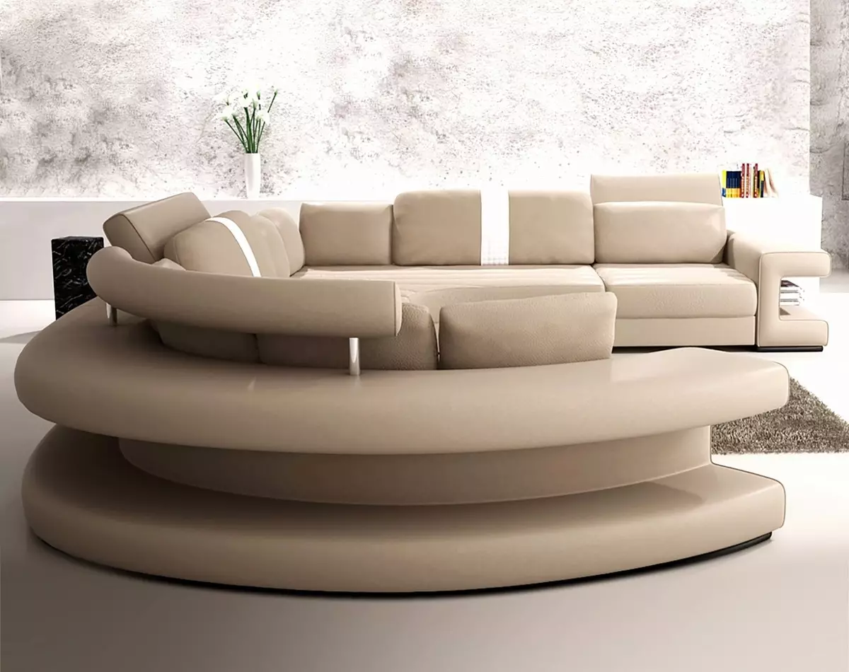 沙发风格的高科技风格（39张照片）：选择带现代设计的角落沙发，型号品种，当前颜色 9044_21
