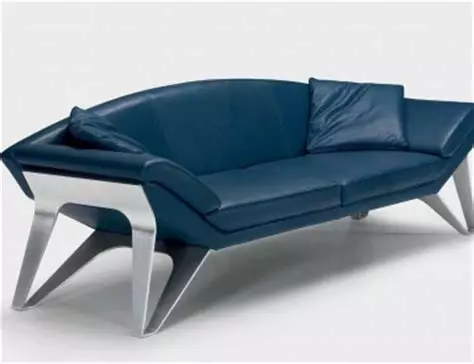 Canapé dans le style de haute technologie (39 photos): Choisissez le canapé d'angle avec design moderne, des variétés de modèles, des couleurs actuelles 9044_28