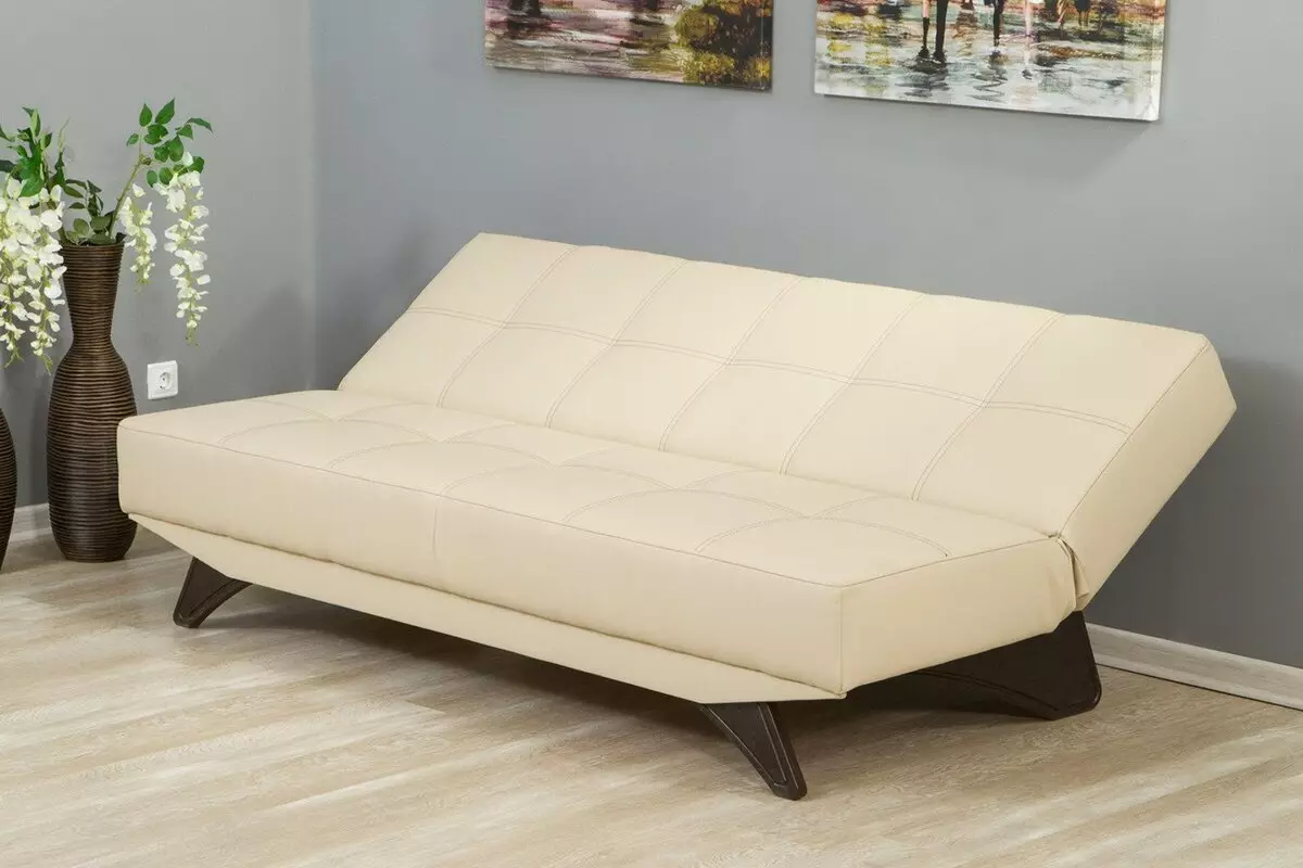 Sofa amben saben dina kanggo nggunakake saben dina (79 foto): Cara milih model kanggo turu saben dinane? Katon sofas paling apik kanthi kasur 9048_38