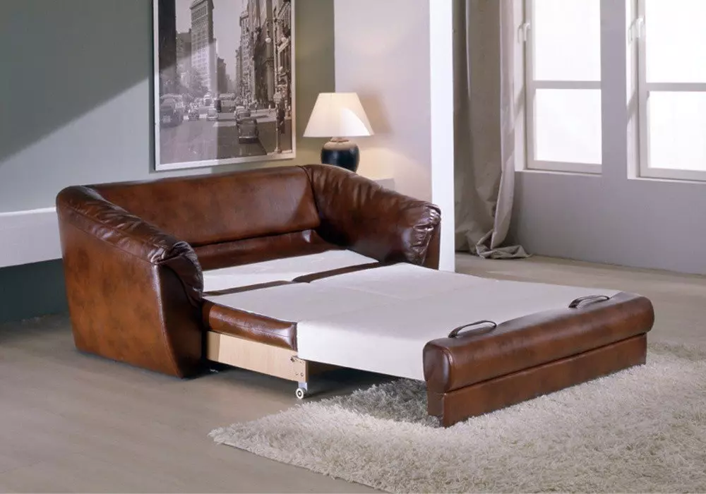 El mejor mecanismo de transformación del sofá para uso diario: ¿Cómo elegir un sofá para dormir? El mecanismo más confiable y conveniente para todos los días. Revisión Opiniones 9059_17