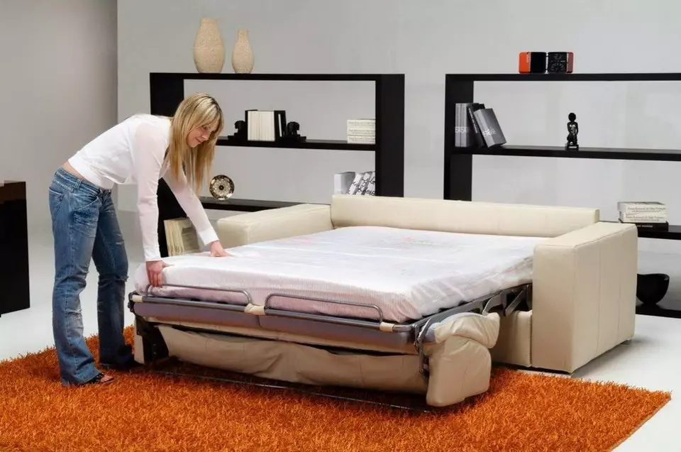 Ο καλύτερος μηχανισμός μετασχηματισμού καναπέ για καθημερινή χρήση: Πώς να επιλέξετε έναν καναπέ για ύπνο; Τον πιο αξιόπιστο και βολικό μηχανισμό για κάθε μέρα. Αναθεωρήστε κριτικές 9059_3