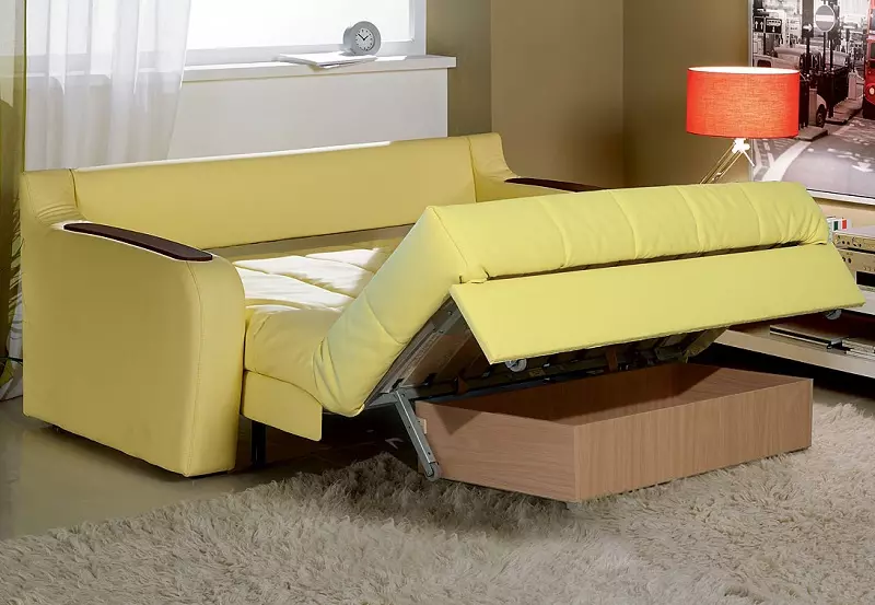 Sofa ngủ (87 ảnh): Chọn rộng 160 cm trong phòng, kích thước 160x200, 200x200 và 180x200, giường sofa với lưng cao và ghế sofa-ghế sofa 9066_35