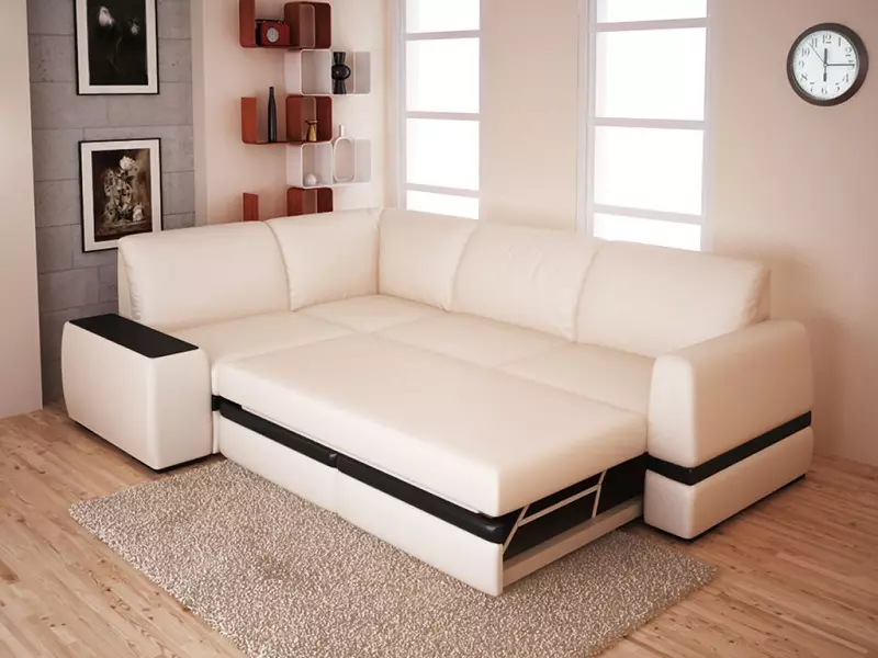 Sofa ngủ (87 ảnh): Chọn rộng 160 cm trong phòng, kích thước 160x200, 200x200 và 180x200, giường sofa với lưng cao và ghế sofa-ghế sofa 9066_44