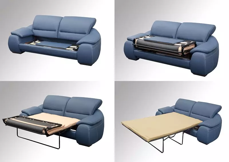 Sofa ngủ (87 ảnh): Chọn rộng 160 cm trong phòng, kích thước 160x200, 200x200 và 180x200, giường sofa với lưng cao và ghế sofa-ghế sofa 9066_45