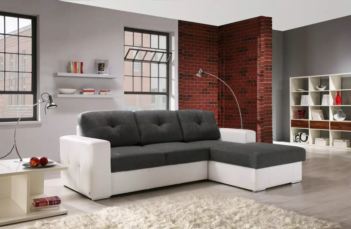 Sofa ngủ (87 ảnh): Chọn rộng 160 cm trong phòng, kích thước 160x200, 200x200 và 180x200, giường sofa với lưng cao và ghế sofa-ghế sofa 9066_50