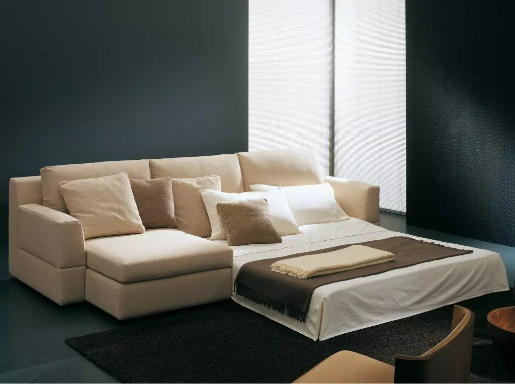 Sofa ngủ (87 ảnh): Chọn rộng 160 cm trong phòng, kích thước 160x200, 200x200 và 180x200, giường sofa với lưng cao và ghế sofa-ghế sofa 9066_51