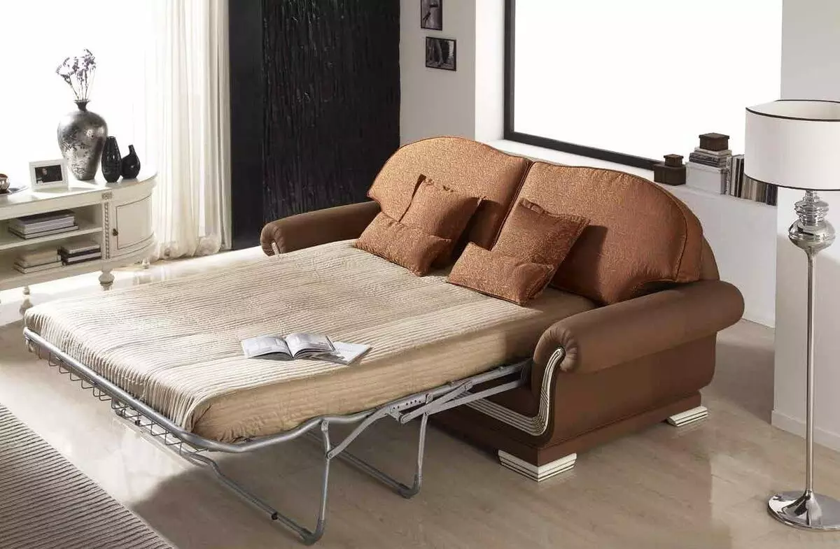 Sofa ngủ (87 ảnh): Chọn rộng 160 cm trong phòng, kích thước 160x200, 200x200 và 180x200, giường sofa với lưng cao và ghế sofa-ghế sofa 9066_57